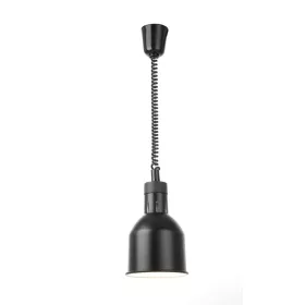 HENDI Függesztett melegentartó lámpa, henger alakú, Fekete, 250W (273852)