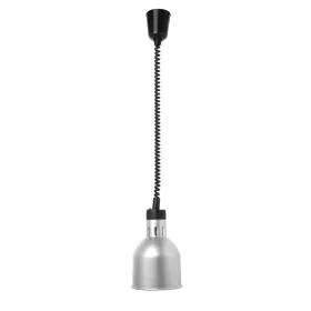 HENDI Függesztett melegentartó lámpa, henger alakú, 250W, Ezüst (273883)