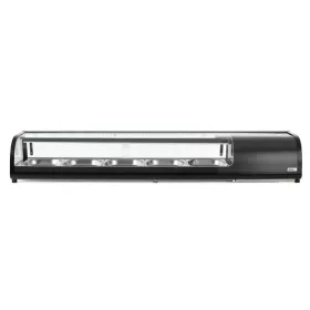 Arktic Sushi Hűtővitrin - 1800 mm, 5x GN 1/2 - Pultra helyezhető (274040)