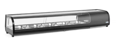 Arktic Sushi Hűtővitrin - 1800 mm, 5x GN 1/2 - Pultra helyezhető (274040)