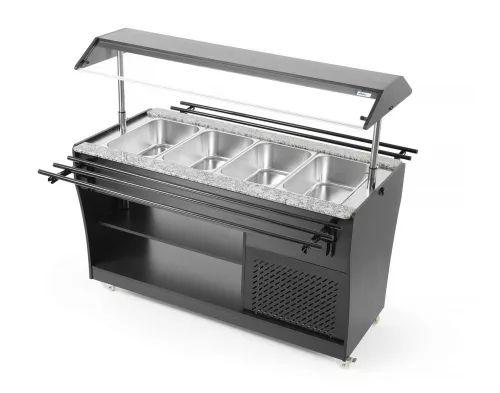 Arktic Salátás svédasztal - 4x GN 1/1, 170W - Hűtött (274057)