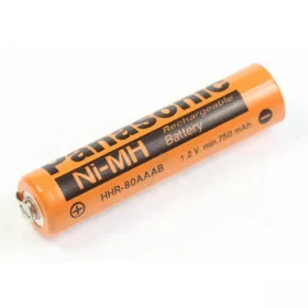 Panasonic HHR-80AAAB Ni-MH ipari akkumulátor cella forrfüllel, 1,2V 780mAh AAA (HHR-80AAAB)