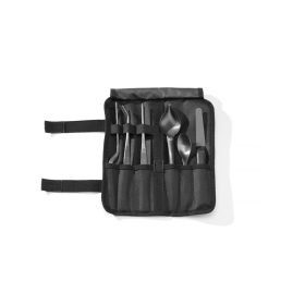 Chef készlet, 6 db, fekete, HENDI, 255x25x(H)100mm