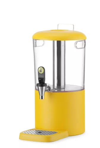 Gyümölcslé-adagoló, 4 l UNIQ, HENDI, designed by Robert Bronwasser, 4L, Citromsárga, 315x211x(H)431mm