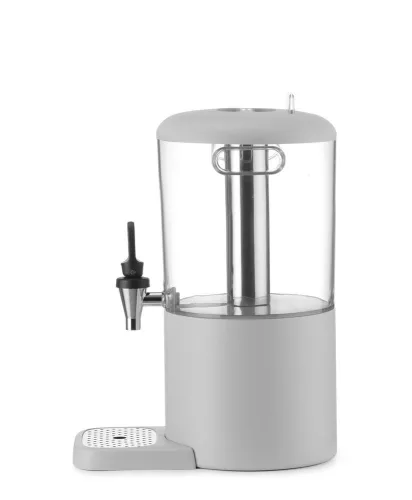 Gyümölcslé-adagoló, 4 l UNIQ, HENDI, designed by Robert Bronwasser, 4L, Fehér, 315x211x(H)431mm