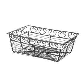 HENDI Drótkosár Deco - Téglalap, 230x150x80 mm (425855)