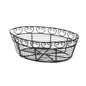   HENDI Drótkosár deco ovális - 255x160x80 mm - Tálaláshoz (425879)