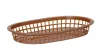 HENDI Tálaló kosár fast food stílusban - 275x175x38 mm, 6 db, Barna (426296)