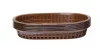 HENDI Tálaló kosár fast food stílusban - 275x175x38 mm, 6 db, Barna (426296)