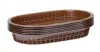 HENDI Tálaló kosár fast food stílusban - 275x175x38 mm, 6 db, Barna (426296)