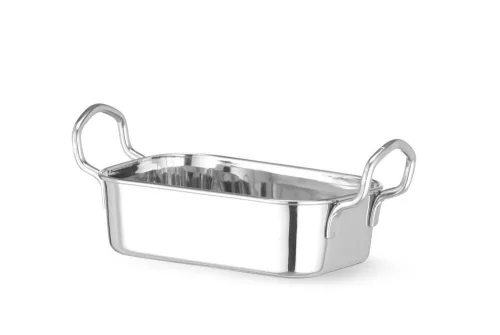 HENDI Snack serpenyő - 196x95x70 mm - Rozsdamentes acél (426487)