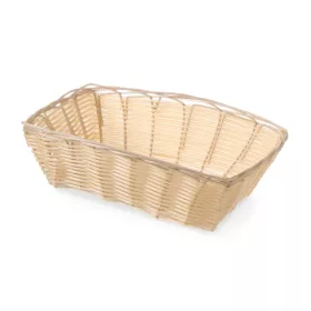   HENDI Kenyeres kosár - Téglalap alakú, 225x150x65 mm - Polirattan (426807)