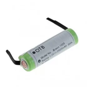   1,2V-2500MAH AKKU KOMPATIBILIS BRAUN-HOZ (1008) ÉS PHILIPS (HX5350)-HEZ