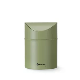 Hendi Asztali szemetes lengőfedéllel - 1,2 L, ø120x165 mm, Zöld (440780)