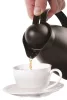 HENDI Termosz kancsó üvegbetéttel - 1 L, Fekete (449608)