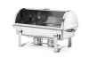 HENDI Chafing edény Rolltop fedővel - 9L, GN 1/1 - Rental-Top modell (470206)
