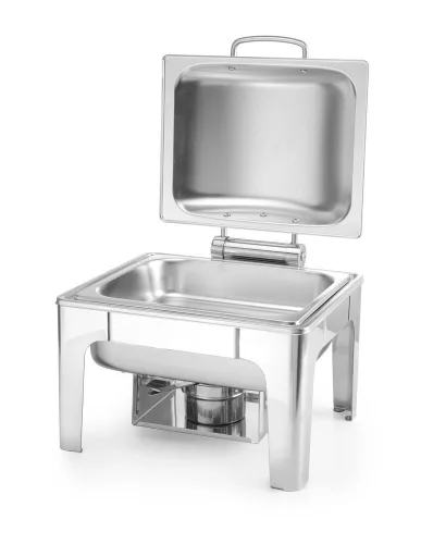 HENDI Chafing Edény - 4L, Szatén Fényezéssel - GN 1/2, Profi Line (470268)