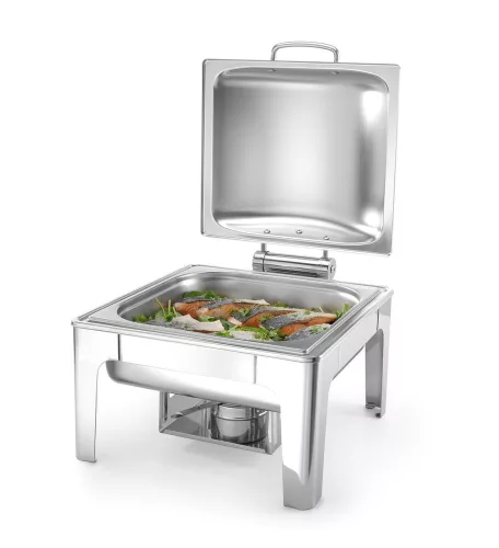 HENDI Chafing Edény - 6L, GN 2/3 - Profi Line, Szatén fényezéssel (470275)