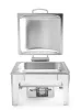 HENDI Chafing Edény - 6L, GN 2/3 - Profi Line, Szatén fényezéssel (470275)