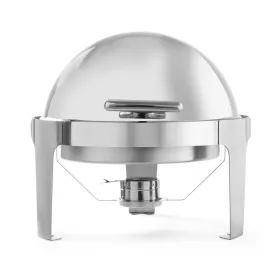 HENDI Kerek Chafing Edény - 5,6L, Rolltop fedővel (470312)