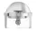 HENDI Kerek Chafing Edény - 5,6L, Rolltop fedővel (470312)