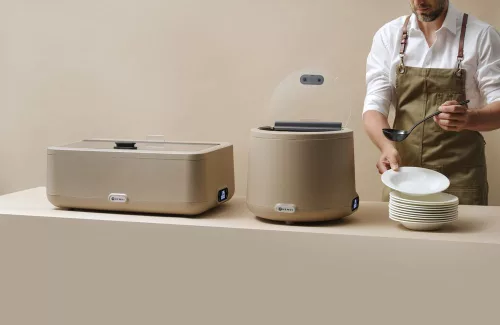 HENDI UNIQ Chafing Edény - 700W, Bézs - GN 1/1 (470442)