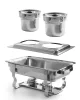 Kiegészítő állvány 2 Bain-Marie edényhez, HENDI, kiegészítő állvány, GN 1/1, 530x325x(H)30mm