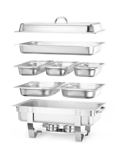 HENDI Chafing Edénykészlet - Kitchen Line, 585x385x315mm (471050)