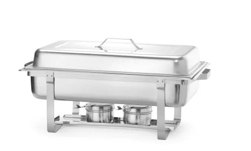 HENDI Chafing edény - GN 1/1, 9L, 2 darabos szett - Kitchen Line (472613)