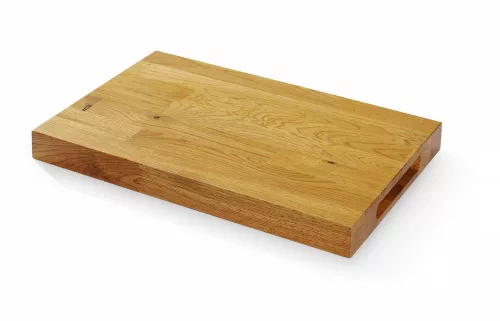 HENDI Tölgyfa Szervírozó Deszka - 420x280x40mm (505489)