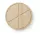 HENDI Pizza deszka, 6 szeletes, ⌀500mm (505588)