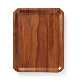AmerBox Csúszásmentes felszolgáló tálca - Mahagóni, 460x360mm (507025)
