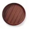 AmerBox Felszolgáló tálca „Wood form” - Mahagóni, ⌀320 mm (507711)