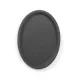 HENDI Csúszásmentes felszolgáló tálca - Ovális, 160x230mm (508718)