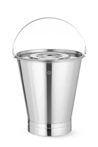 Vödör erősített alappal Profi Line, HENDI, Profi Termékcsalád, 15L, ⌀305x(H)330mm