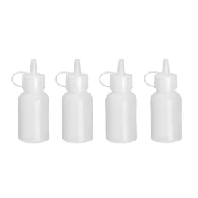   Mini szószadagoló – 4 db-os készlet, HENDI, 0,03L, Átlátszó, ⌀30x(H)85mm