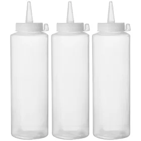   Adagoló flakon készlet - 3 db, HENDI, 0,7L, Átlátszó, 3 db., ⌀70x(H)240mm