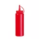 HENDI Adagoló flakonok, , 0,2L, Piros, ⌀50x(H)185mm