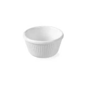   HENDI Ramekin tálka - 100 ml, Ø85x45 mm - Bordázott, Melamin (561720)