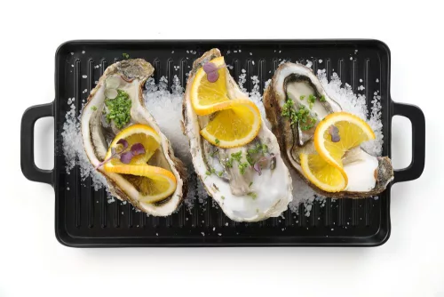 HENDI Miniatűr grill lap Little Chef - 320x162x20 mm (564516)