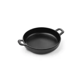   HENDI Miniatűr kerek tálaló serpenyő Little Chef - 189x147x37 mm - Melamin (564530)