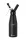 Habszifon Termékcsalád fekete, HENDI, Kitchen Termékcsalád, 0,95L, Fekete, ⌀95x(H)320mm