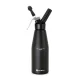 Habszifon Termékcsalád fekete, HENDI, Kitchen Termékcsalád, 0,95L, Fekete, ⌀95x(H)320mm