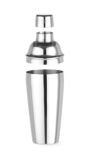 Koktél shaker 3 részes, BarUp, 0,75L, ⌀80x(H)240mm