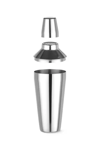 Koktél shaker 3 részes, BarUp, 0,75L, ⌀90x(H)255mm