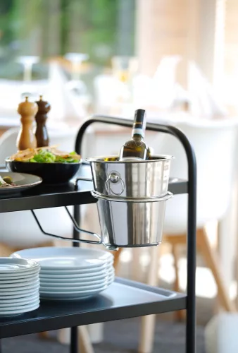 BarUp Borhűtő Vödör - 3,3 L, Ø220x190 mm - Rozsdamentes acél (593202)