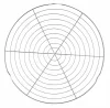 HENDI tortahuto racs 320 mm kromozott labakkal 594032