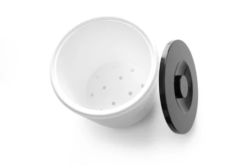 Jégvödör fehér duplafalú, BarUp, 5L, Fehér, ⌀190x(H)200mm