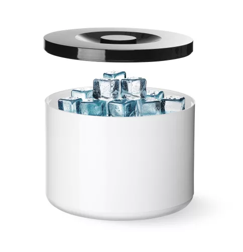 Jégvödör fehér duplafalú, BarUp, 10L, Fehér, ⌀292x(H)220mm