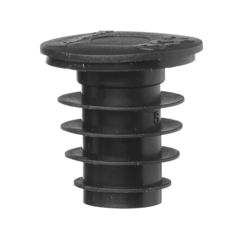 Palackdugó bordázott parafa - 6 darab, BarUp, 6 db., ⌀31x31mm